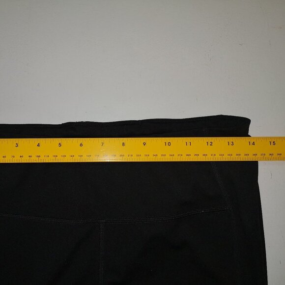 Athletic Works Dri More Ladies Ankle Length Black Leggings - Picture 4 of 5